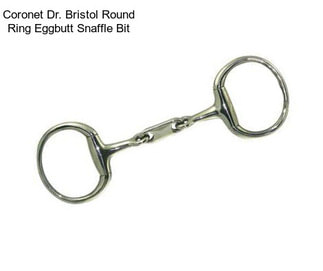 Coronet Dr. Bristol Round Ring Eggbutt Snaffle Bit