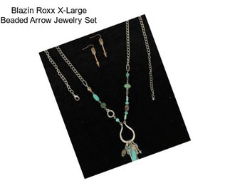 Blazin Roxx X-Large Beaded Arrow Jewelry Set