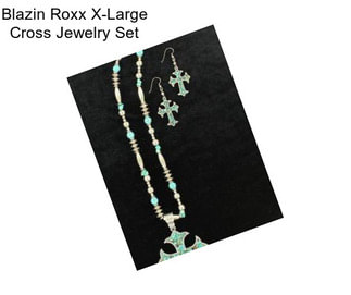 Blazin Roxx X-Large Cross Jewelry Set