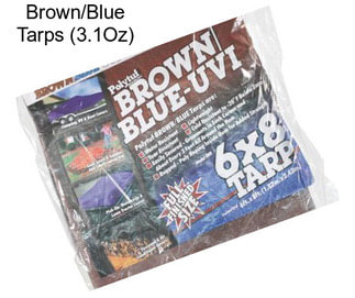 Brown/Blue Tarps (3.1Oz)