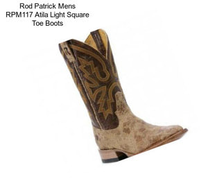 Rod Patrick Mens RPM117 Atila Light Square Toe Boots