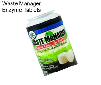 Waste Manager Enzyme Tablets