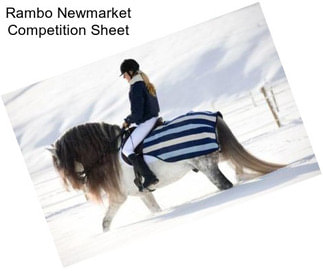 Rambo Newmarket Competition Sheet