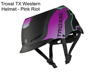 Troxel TX Western Helmet - Pink Riot