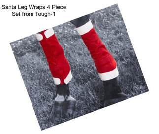 Santa Leg Wraps 4 Piece Set from Tough-1