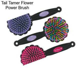 Tail Tamer Flower Power Brush