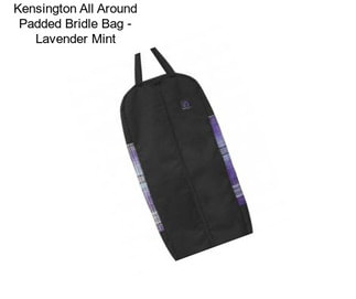 Kensington All Around Padded Bridle Bag - Lavender Mint