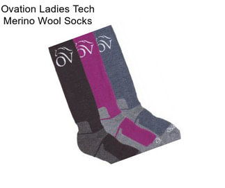 Ovation Ladies Tech Merino Wool Socks