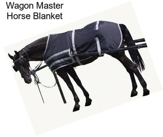 Wagon Master Horse Blanket
