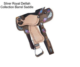 Silver Royal Delilah Collection Barrel Saddle