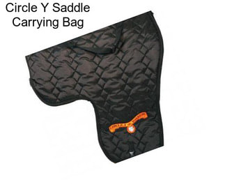 Circle Y Saddle Carrying Bag