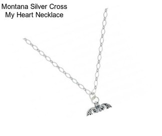 Montana Silver Cross My Heart Necklace