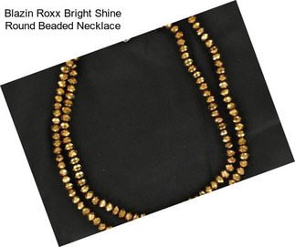 Blazin Roxx Bright Shine Round Beaded Necklace