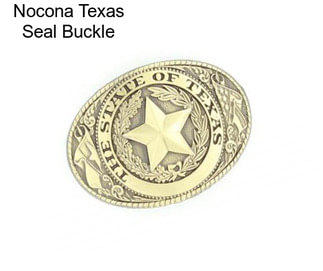 Nocona Texas Seal Buckle