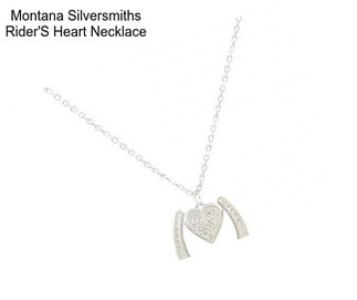 Montana Silversmiths Rider\'S Heart Necklace