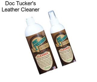 Doc Tucker\'s Leather Cleaner