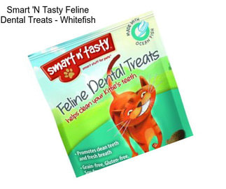 Smart \'N Tasty Feline Dental Treats - Whitefish