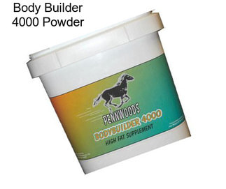 Body Builder 4000 Powder