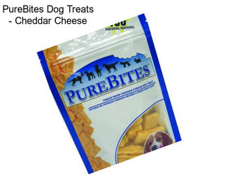 PureBites Dog Treats - Cheddar Cheese