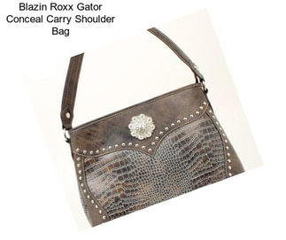 Blazin Roxx Gator Conceal Carry Shoulder Bag