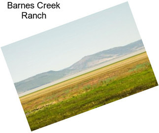 Barnes Creek Ranch