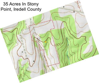 35 Acres In Stony Point, Iredell County