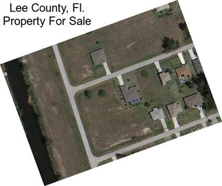 Lee County, Fl. Property For Sale