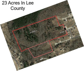 23 Acres In Lee County