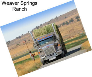 Weaver Springs Ranch