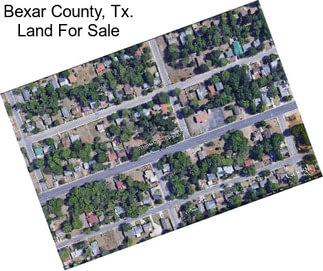 Bexar County, Tx. Land For Sale