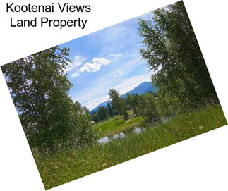 Kootenai Views Land Property