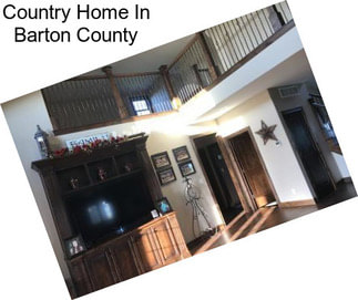 Country Home In Barton County