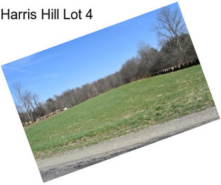 Harris Hill Lot 4