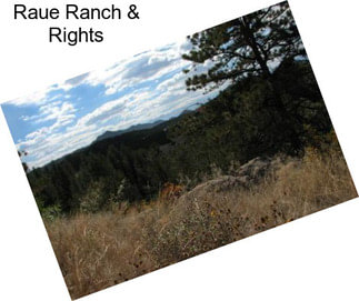 Raue Ranch & Rights