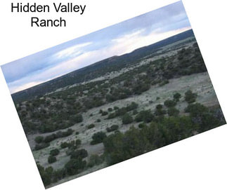 Hidden Valley Ranch