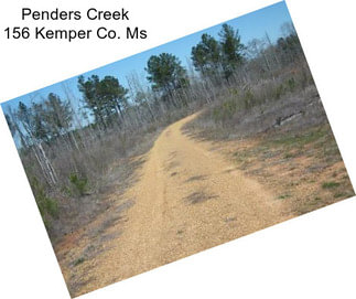 Penders Creek 156 Kemper Co. Ms