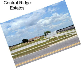 Central Ridge Estates