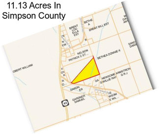 11.13 Acres In Simpson County