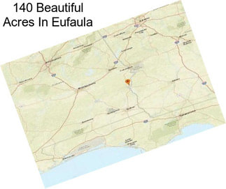 140 Beautiful Acres In Eufaula