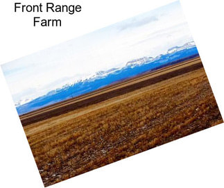 Front Range Farm