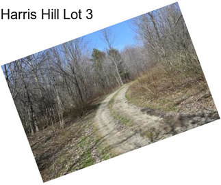 Harris Hill Lot 3