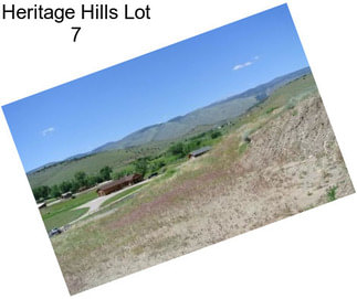 Heritage Hills Lot 7