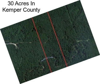 30 Acres In Kemper County