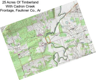 25 Acres Of Timberland With Cadron Creek Frontage, Faulkner Co., Ar