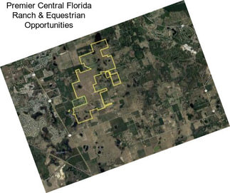 Premier Central Florida Ranch & Equestrian Opportunities