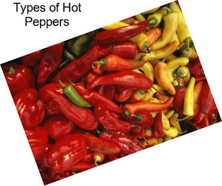 Types of Hot Peppers