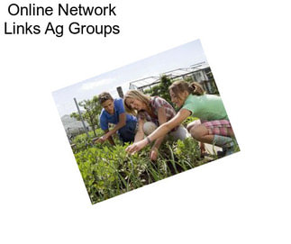 Online Network Links Ag Groups