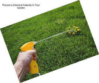 Prevent a Chemical Calamity In Your Garden