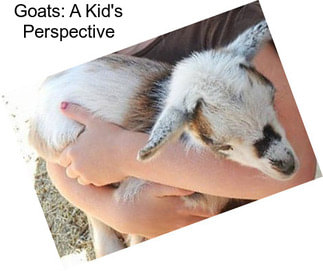 Goats: A Kid\'s Perspective