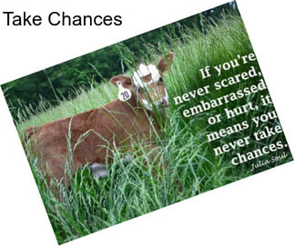 Take Chances